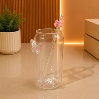 ماگ اسموتی طرح پروانه پیرکس