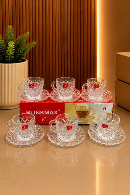 فنجان و نعلبکی Blinkmax اورجینال 6 عددی