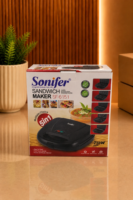 دستگاه 5 کاره اسنک ساز sonifer اورجینال مدلSF6151